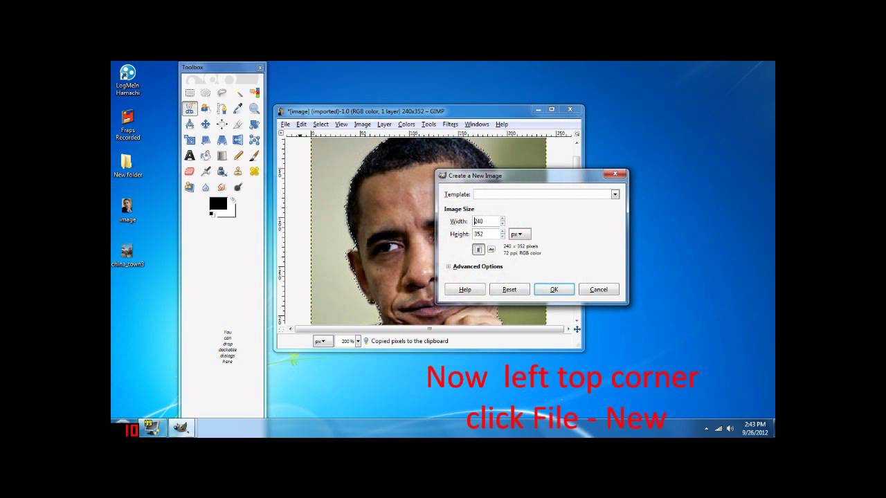 Gimp 2.8 How To Cut Out Images - 2012 - YouTube