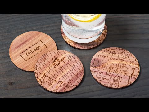 Neighborwoods - Handcrafted Cedar Maps Neighborwoods - Handcrafted Cedar Maps