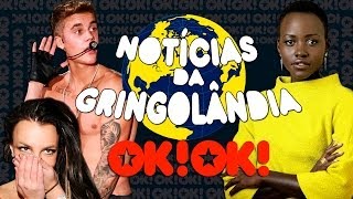 O depoimento de Justin Bieber insolente, Lupita pegando bem e Britney amigávell!