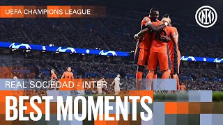 REAL SOCIEDAD 1-1 INTER | BEST MOMENTS | PITCHSIDE HIGHLIGHTS 👀⚫🔵??