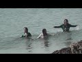 Chinese Burmese girls swimming and having fun in Ngapali Beach.m2ts
