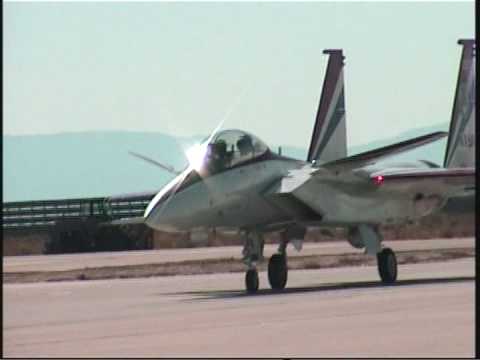 Nasa F-15 Active making a couple of flybys at the Edwards AFB airshow 2005.