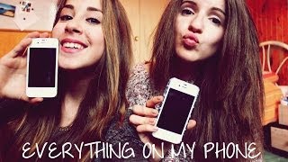 Tag | Everything on my Iphone + nos coques ft. Manon ♡