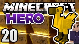 Minecraft HERO #20 - GOLD CHOCOBO! | Zombey