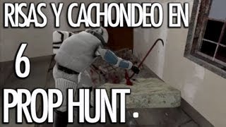 PROP HUNT 6: Risas y Cachondeo! PANICO CAMBIANTE!! - [LuzuGames]