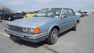 1986 Buick Century Limited Start Up, Exhaust, In Depth Tour, and Short Drive