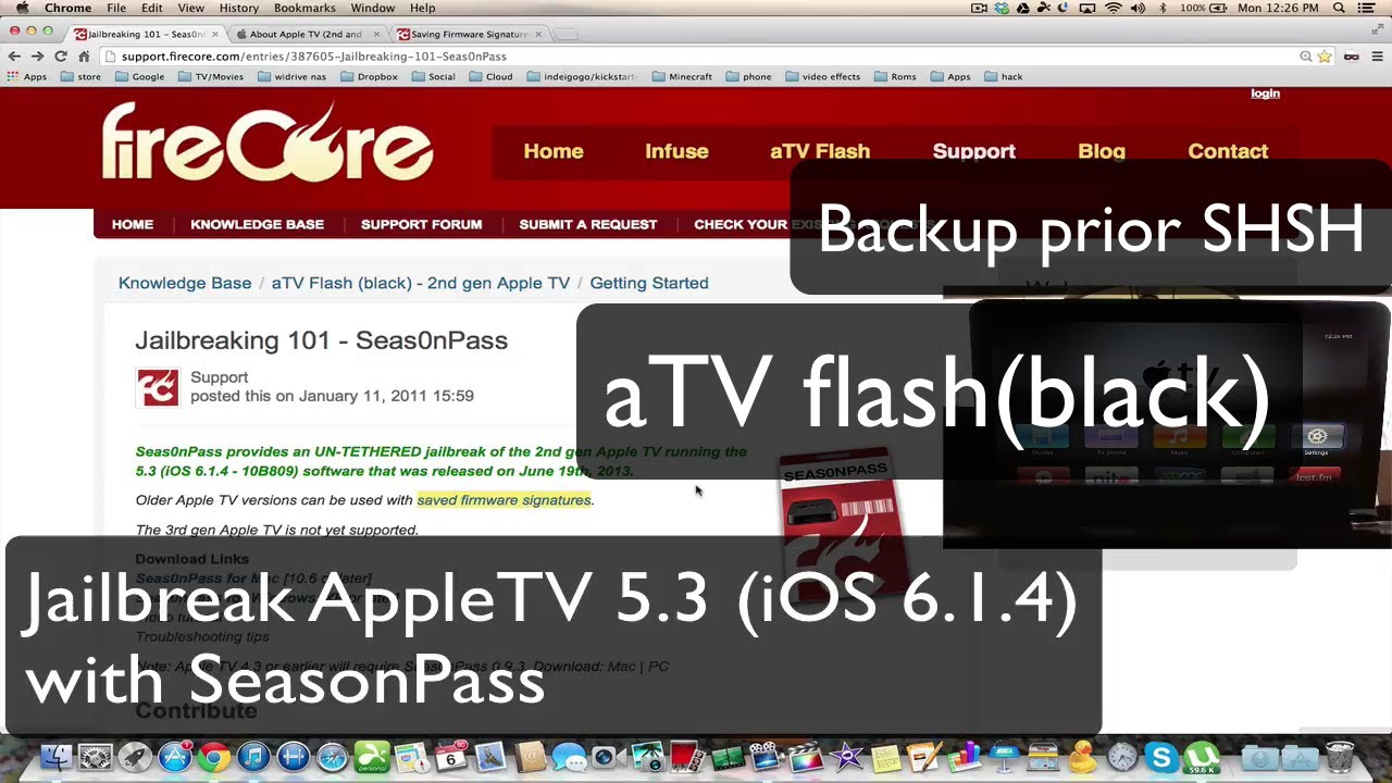 aTV Flash Black 26 Mac OS X - fiuxyorg