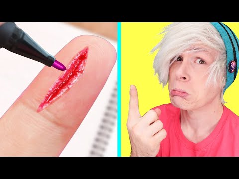 Trying 23 BEST PRANKS AND FUNNY TRICKS by T-Studio