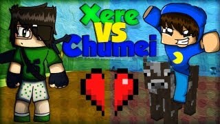 Minecraft: PVP - Xêre vs Chumei!