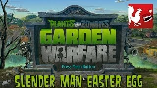 Plants vs Zombies: Garden Warfare - Slender Man Easter Egg