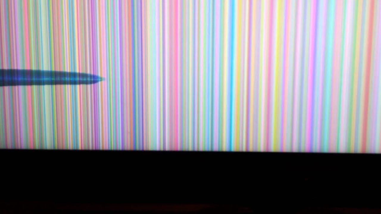 Samsung LCD power issue,vertical lines,dead pixls - YouTube