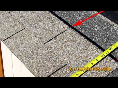 How to Install a Roof On Shed Shingles
