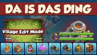 #03[Update September 2013 - Clash of Clans] DAAA ISCH DAS, Villiage Edit Mode, Minenwerfer lvl 8