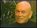 Death of Yul Brynner in October 1985 of Lung Cancer
