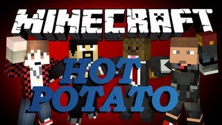 BRAND NEW Minecraft Hot Potato Minigame w/ BajanCanadian, AntVenom and LogDotZip