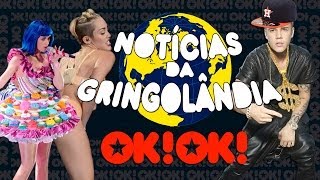 Miley Cyrus beija Katy Perry na boca, Bieber mini gangster e Nicki Minaj ladra de perucas