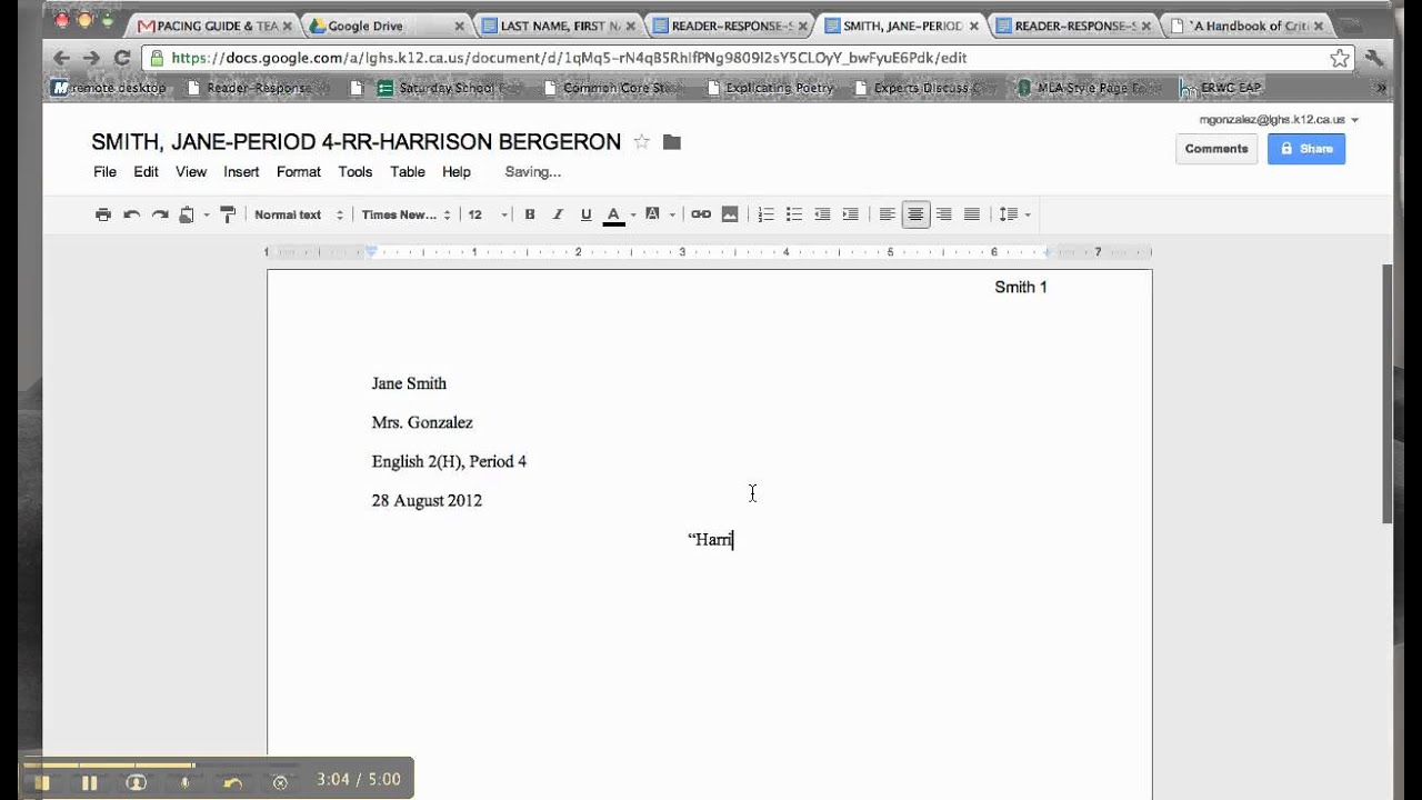mla journal format mla journal format