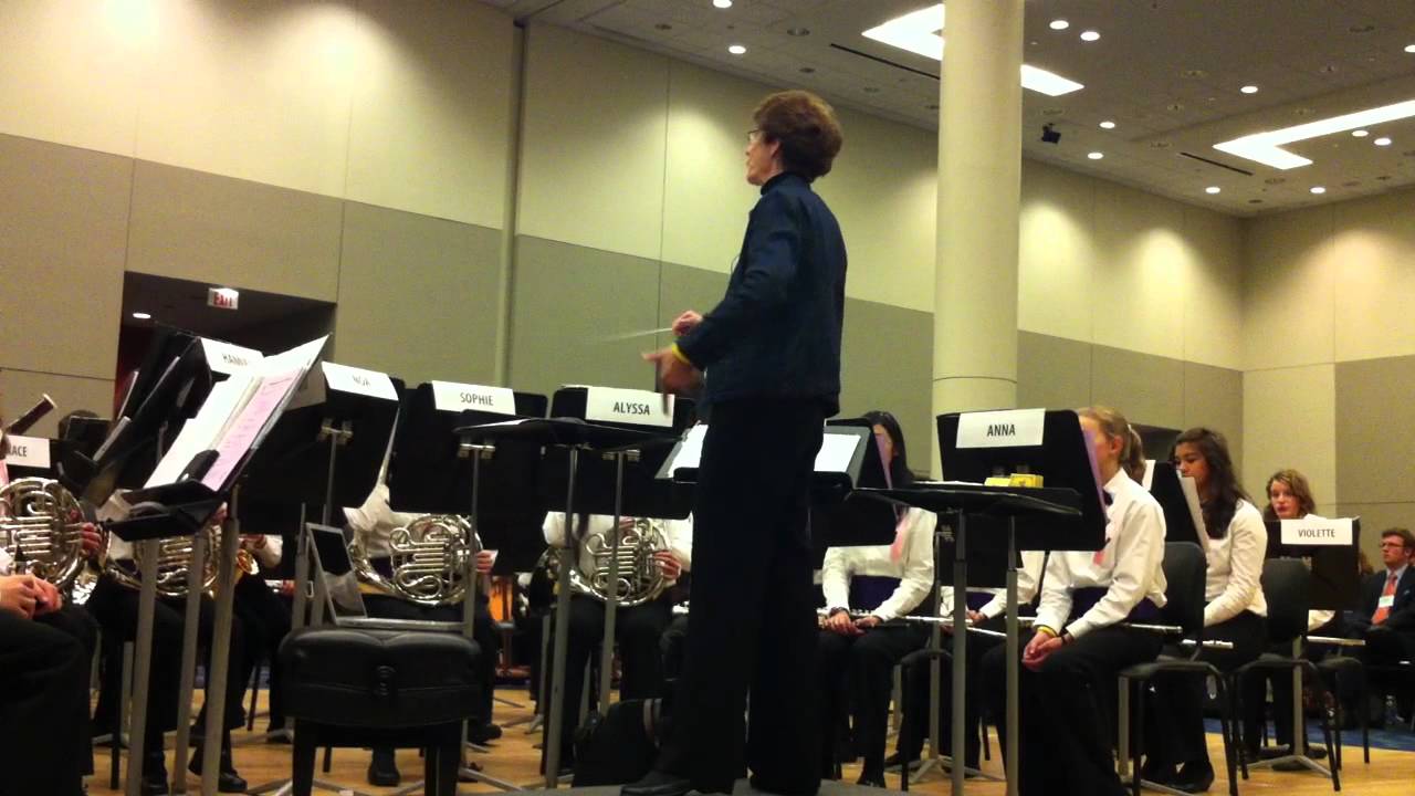 ... rehearsal clinic with McCracken Middle School Band Part 1 - YouTube