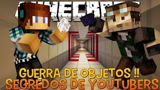 Segredos de Youtubers #10 Pedra, Papel e ??? - Minecraft