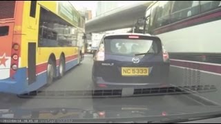 Hong Kong Car Accident Compilation June 2013