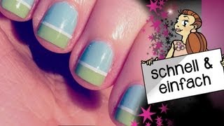 Striping Tape Nail Art für Anfänger