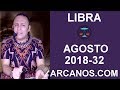 Video Horscopo Semanal LIBRA  del 5 al 11 Agosto 2018 (Semana 2018-32) (Lectura del Tarot)