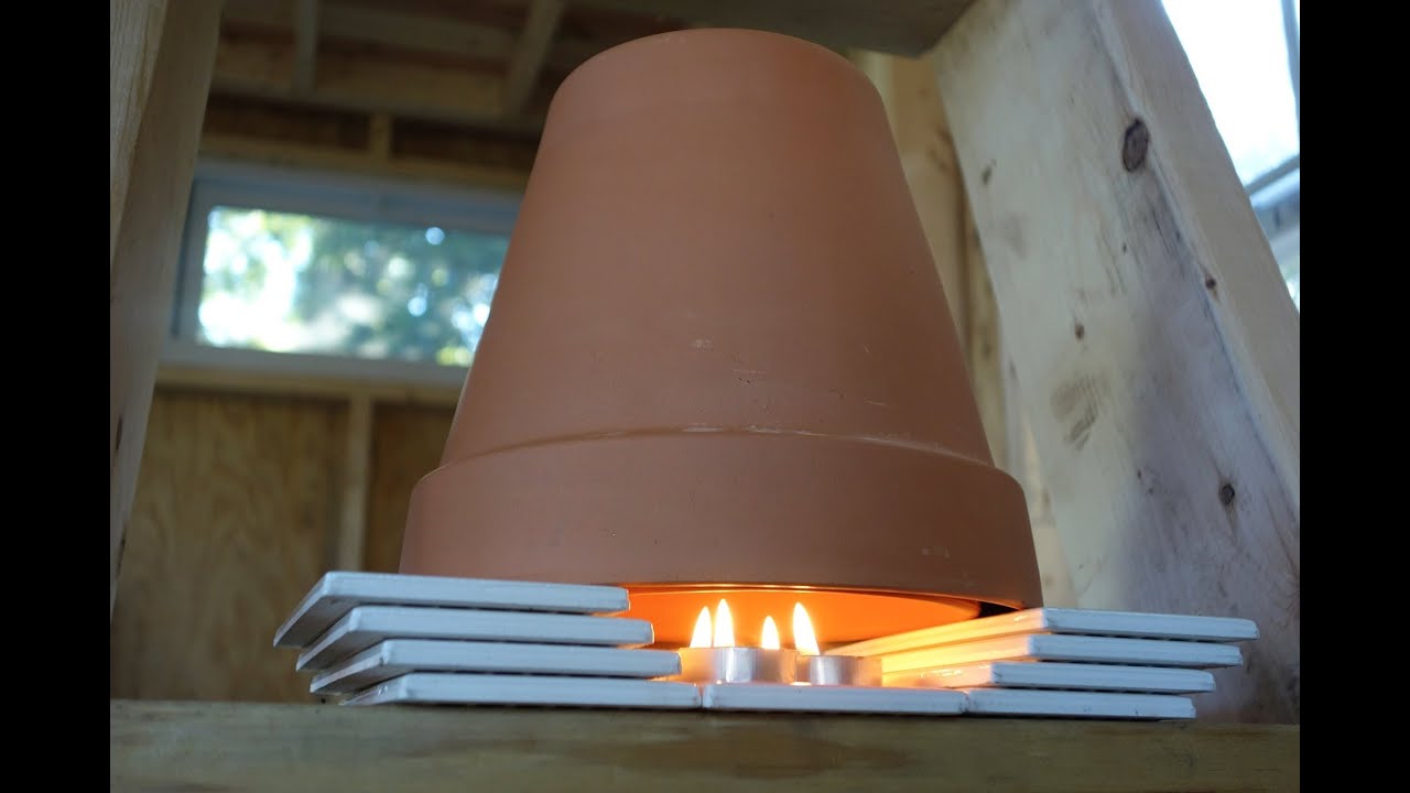 DIY Tiny House Heater - YouTube
