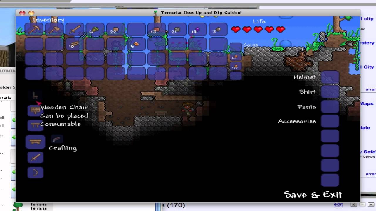 Terraria on mac - YouTube