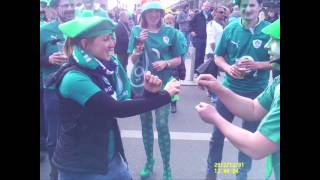 Irish rugby fans are happy