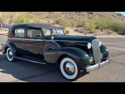 video 1937 Cadillac Series 85 V12 Fleetwood Town Car