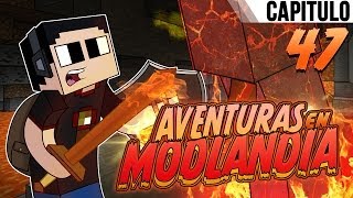 Minecraft: Aventuras en Modlandia Ep. 47 "El jefe del Fuego y mi toque de midas"