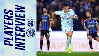 LE PAROLE DI LAUTARO MARTINEZ E ANDY DIOUF DOPO PISA 0-2 INTER | INTERVIEW 🎙️?