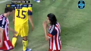 Bronca Pelea America vs Chivas Clasico 03/07/2013 Expulsiones HD