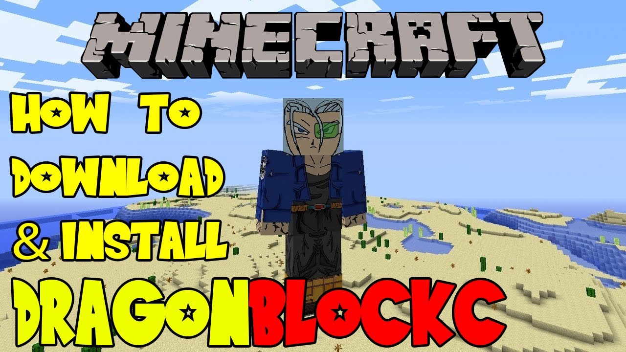 how to download dragon block c mod for minecraft xbox one