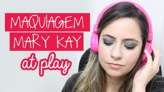 Tutorial de maquiagem: Verde usando Mary Kay at Play