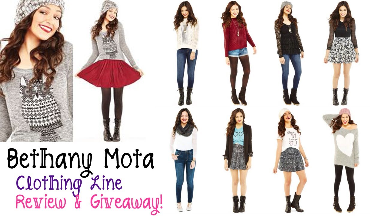 Bethany Mota Clothing Line (for Aeropostale) Review