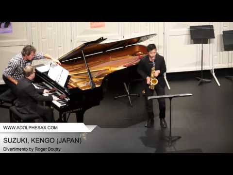 Dinant 2014 - SUZUKI, KENGO (Divertimento by Roger Boutry part.1)
