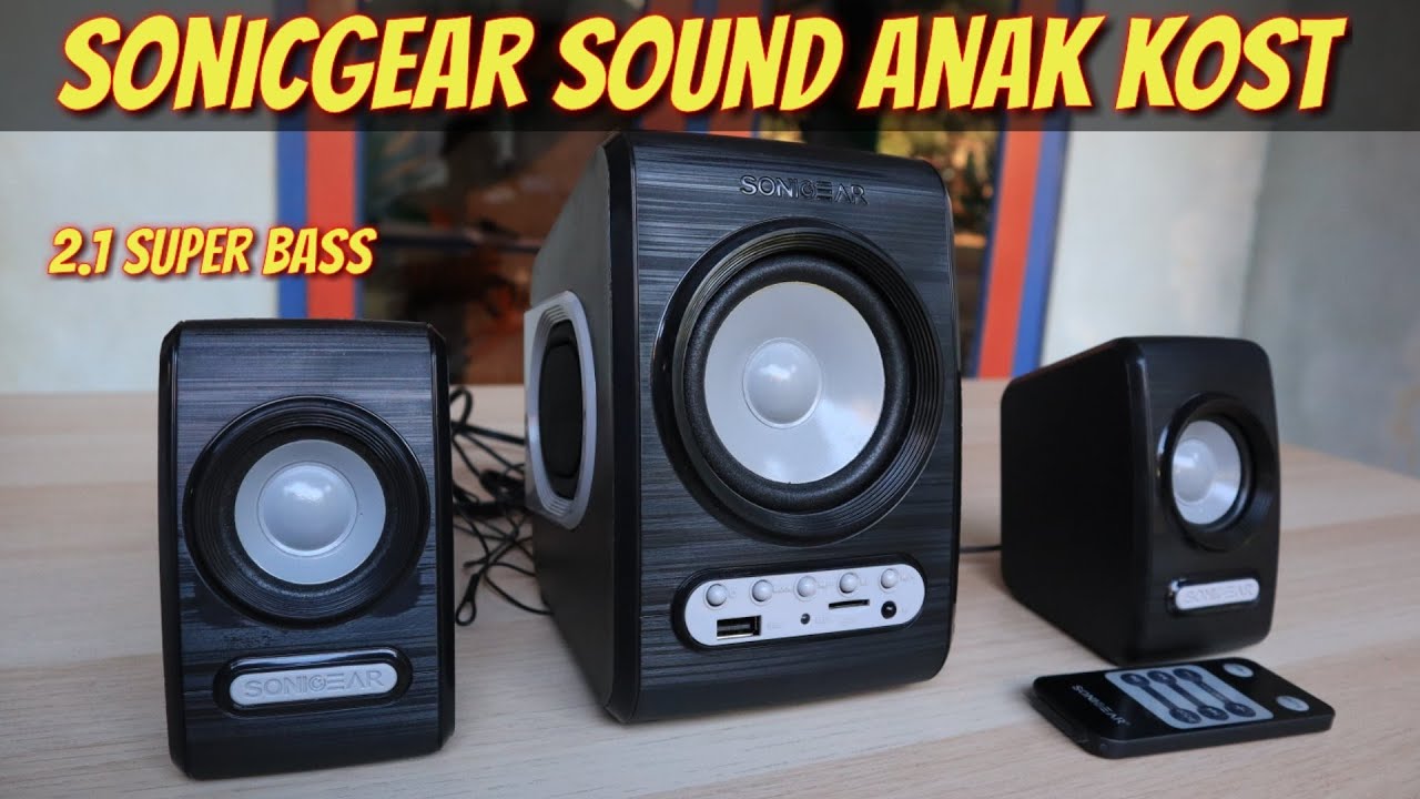 review speaker sonicgear bt2100