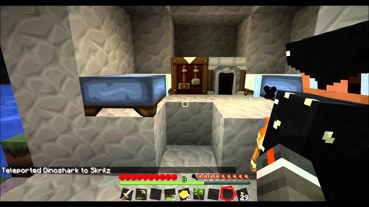 Minecraft Adventures ep.1 w/ Skrilz and dinoshark - YouTube