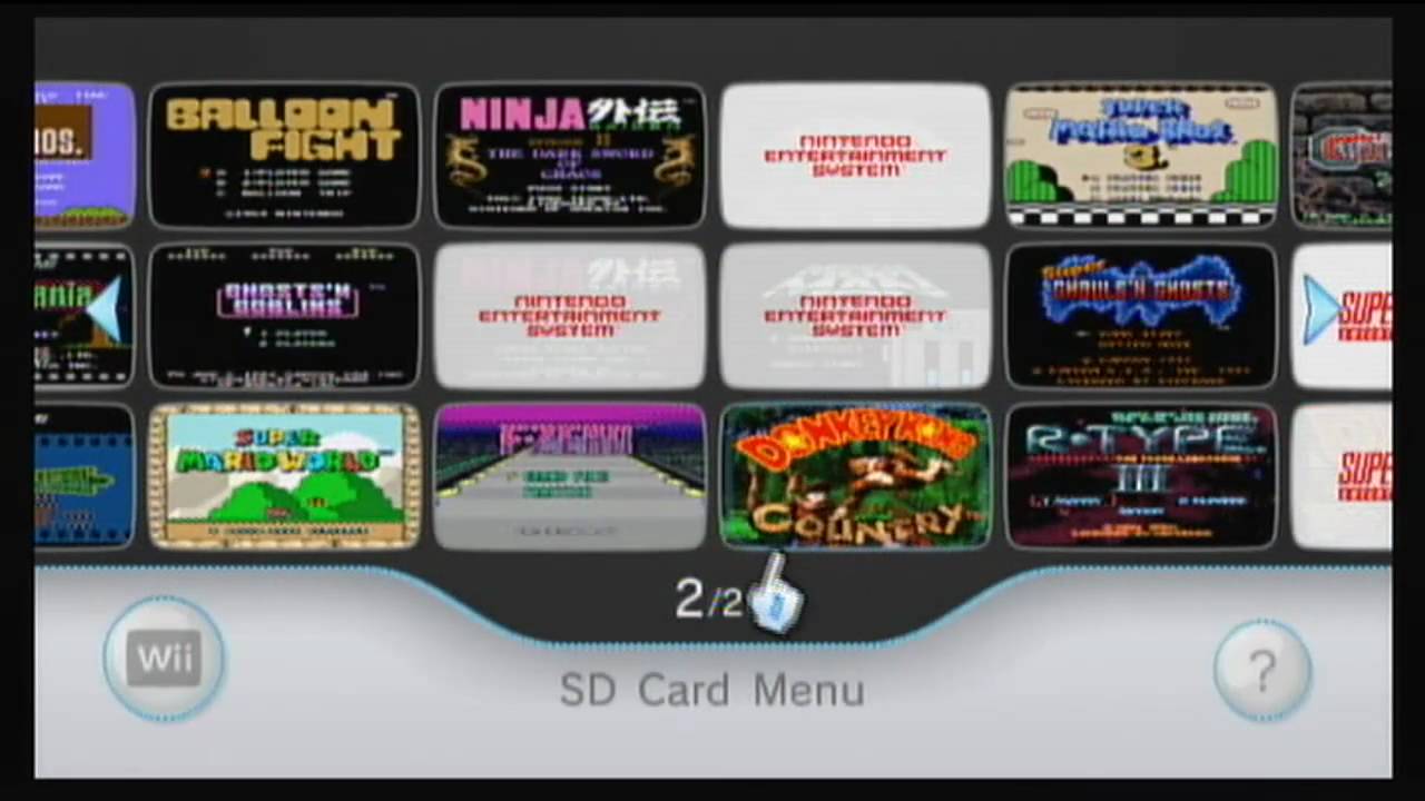 download wii channels for sd card
