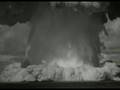 Atomic bomb in the pacific ocean