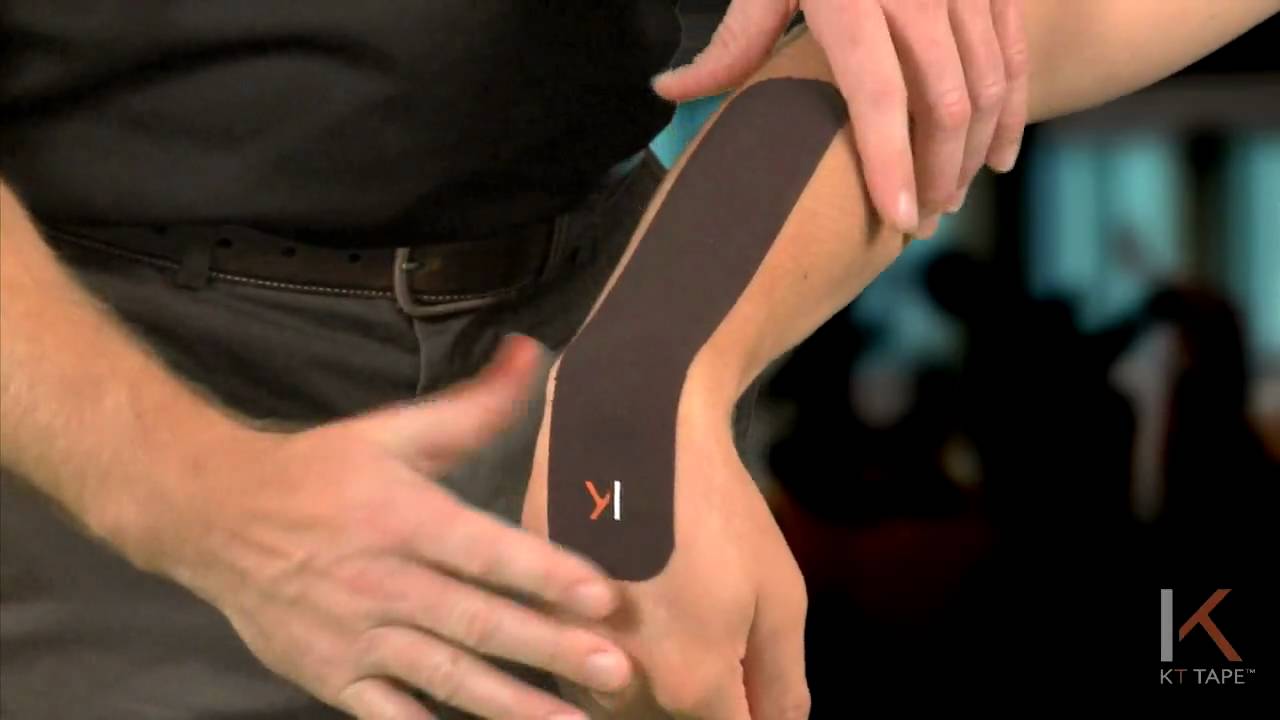 KT Tape: Wrist Sprain - YouTube