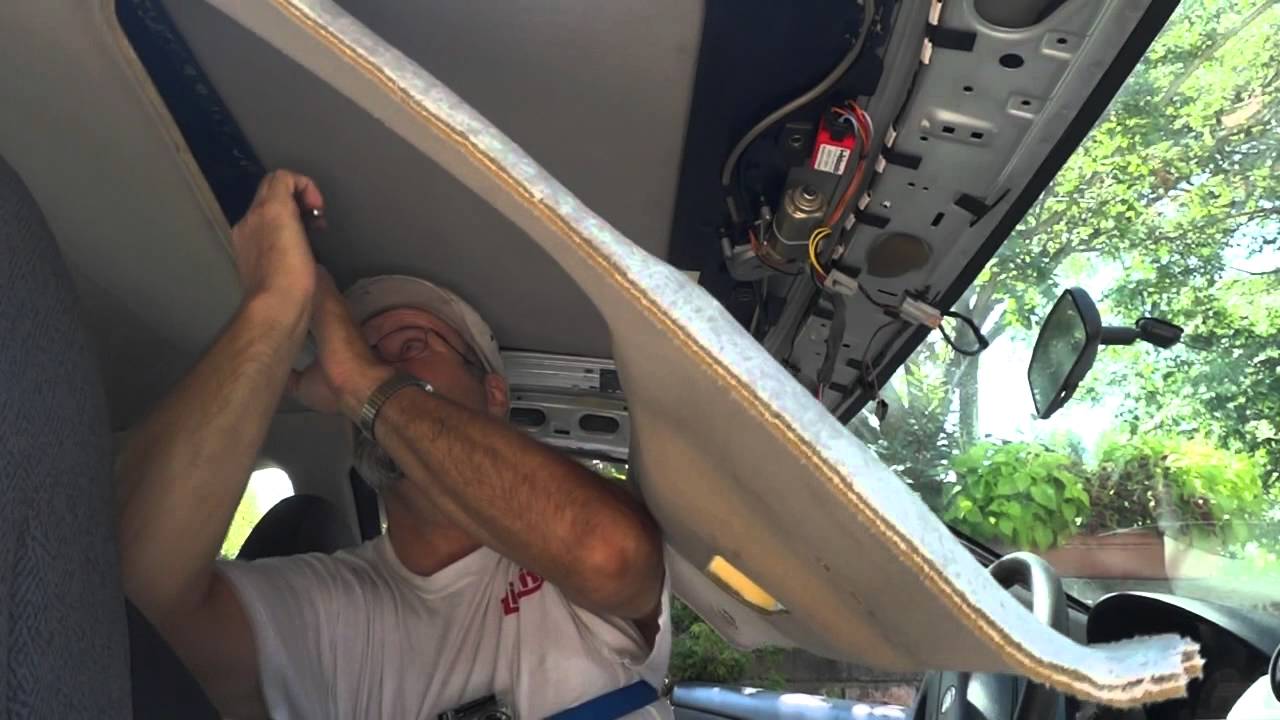 Cougar Sunroof removal and install YouTube