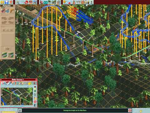 Rollercoaster Tycoon Corkscrew Follies #77 (Jolly Jungle: Nasty RNG tricks)