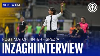 INTER 3-0 SPEZIA | SIMONE INZAGHI EXCLUSIVE INTERVIEW 🎙️⚫🔵??