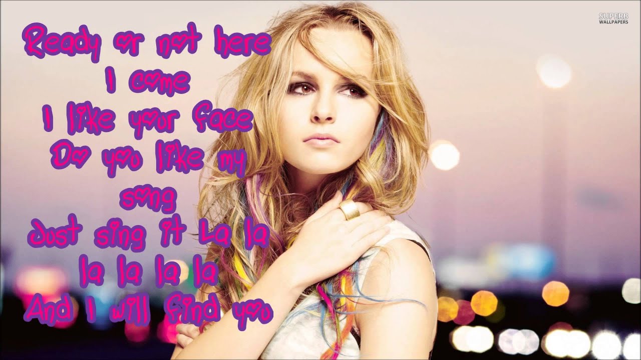 Bridgit Mendler Ready Or Not Lyrics HD YouTube