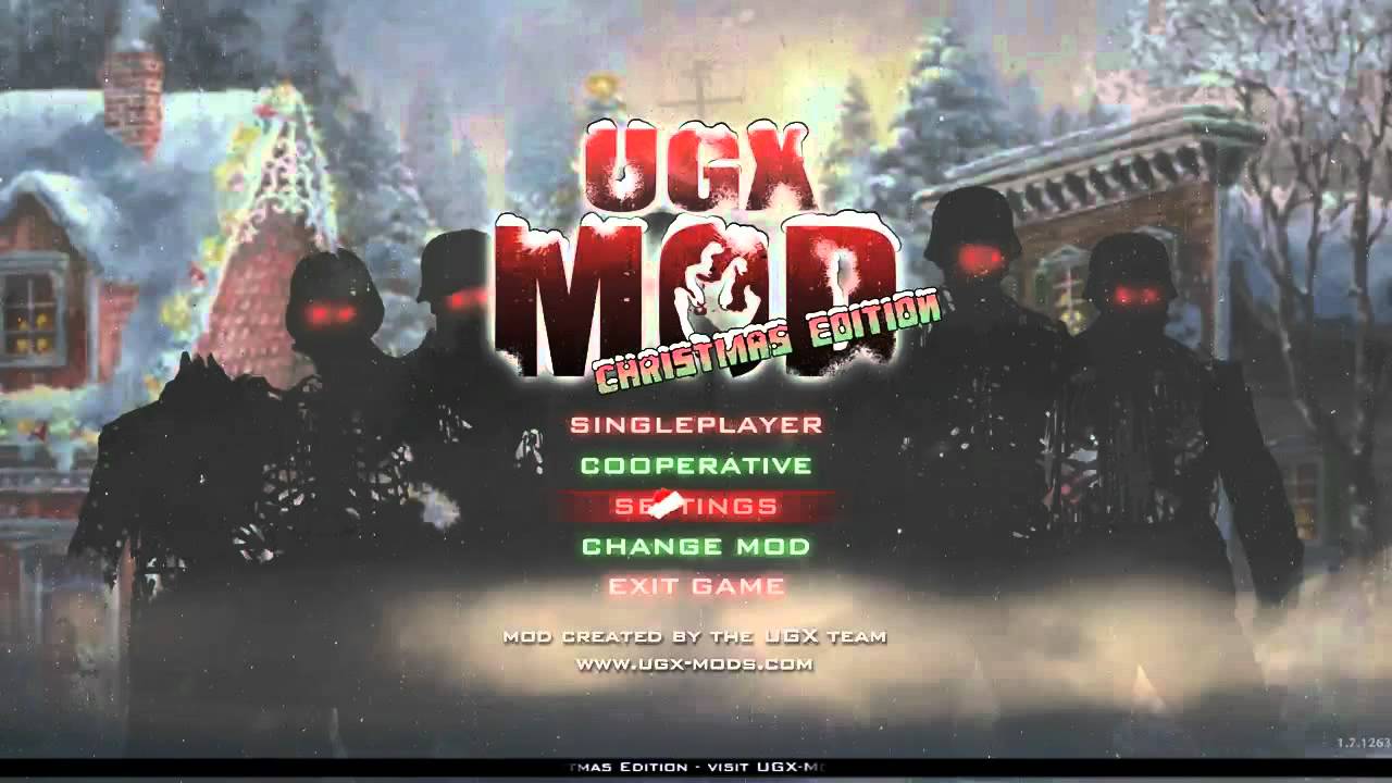 CoD: WaW zombies Map/Mod, UGX Christmas - YouTube