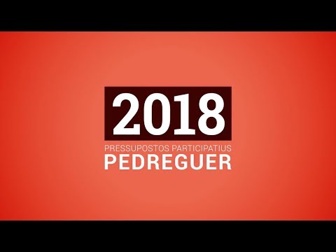Proposa! - 7a edició Pressupostos Participatius Pedreguer (2018)