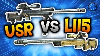 Call of Duty: Ghosts - USR vs L115! - BEST Bolt-Action SNIPER!