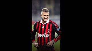 David Beckham at AC Milan | Happy Birthday | #shorts